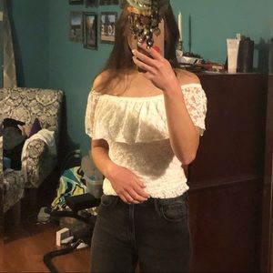 Off the shoulder top